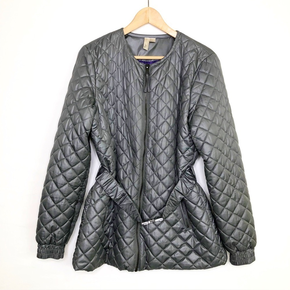 Forever, 21 gray quilted jacket